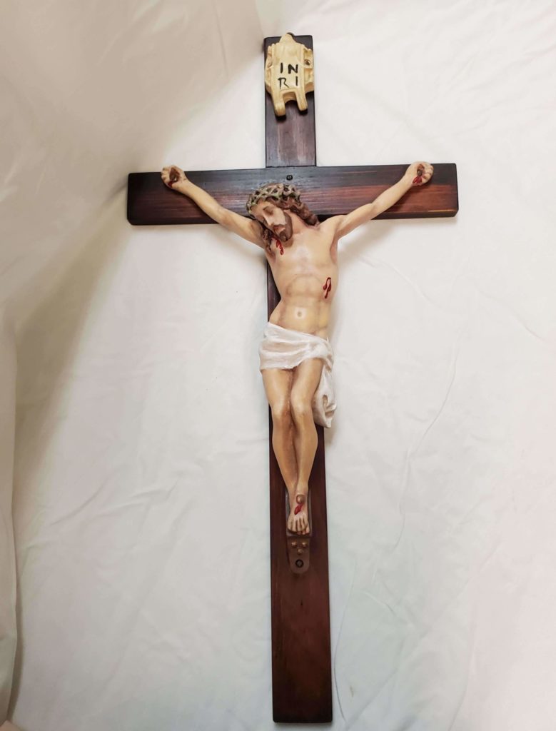 Crucifix Repair and Repainting